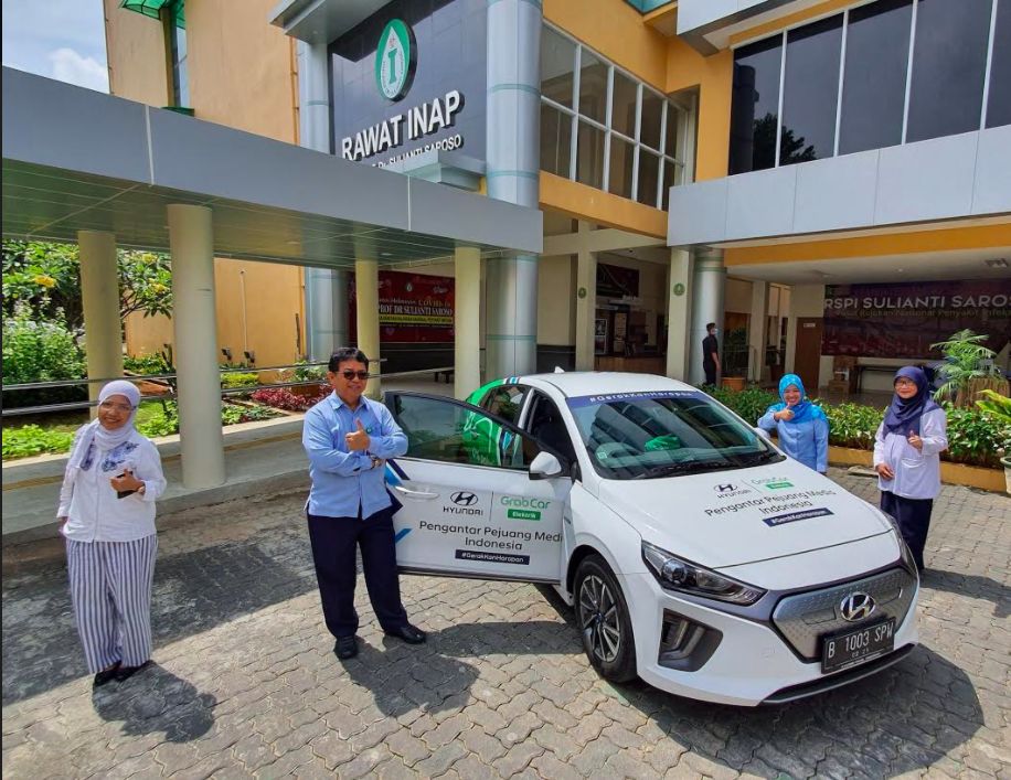 Hyundai Ioniq untuk para petugas kesehatan di masa pandemi virus Corona.