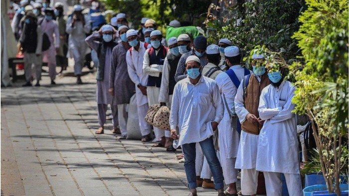 Virus corona: WNI anggota Jamaah Tabligh di India minta dievakuasi, kadang saya di sini makan pakai garam saja