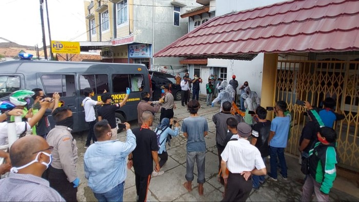 Penemuan mayat di Palembang (Raja Adil-detikcom)