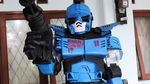 Robot COVID-19 Susuri Gang untuk Bubarkan Kerumunan di Bandung