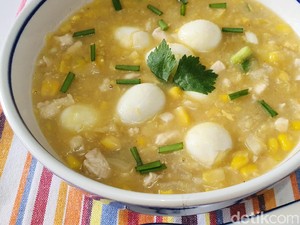 Resep Sup Ayam Krim Jagung yang Gurih Untuk Sahur