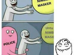 Meme Sindir Penimbun Masker, Kecele Harga Sudah Balik Normal