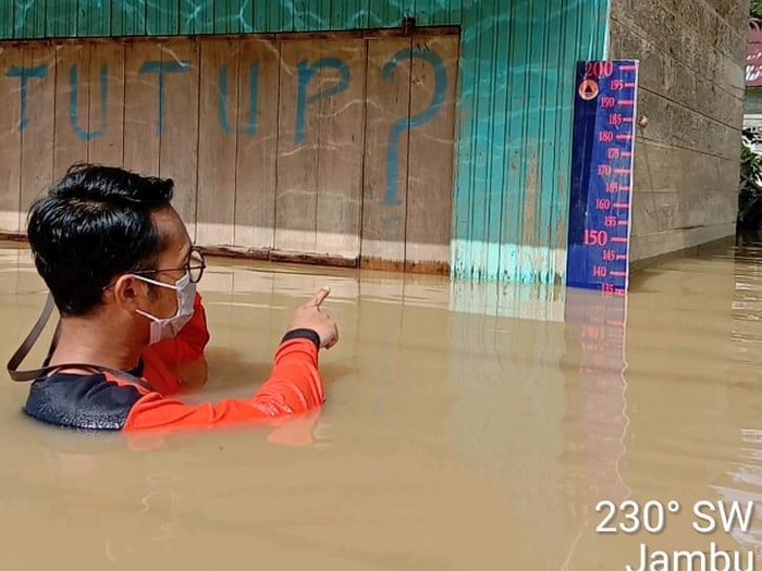 Banjir di Kabupaten Barito Utara, Kalteng.