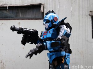 Ada Robot Covid-19 di Bandung, Siap Tertibkan Warga yang Nongkrong