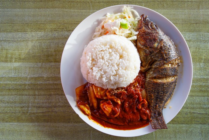 nasi ikan
