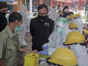Pedagang Pasar Bogor Ikuti Rapid Test, 197 Orang Negatif COVID-19