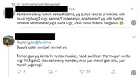 Meme Sindir Penimbun Masker, Kecele Harganya Sudah Balik Normal