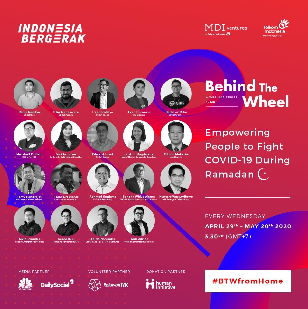 Indonesia Bergerak, Behind The Wheel