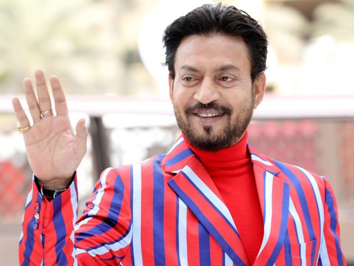 DUBAI, UNITED ARAB EMIRATES - DECEMBER 08:  Irrfan Khan attends a photocall on day three of the 14th annual Dubai International Film Festival held at the Madinat Jumeriah Complex on December 8, 2017 in Dubai, United Arab Emirates.  (Photo by Vittorio Zunino Celotto/Getty Images for DIFF)