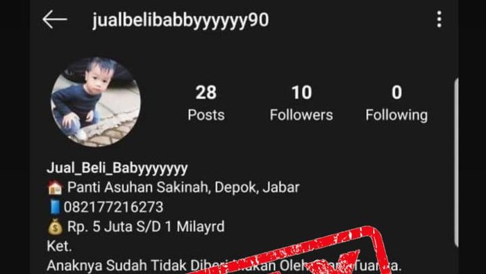 Viral Panti Asuhan Depok Jual Bayi di IG, Polisi Telusuri Pembuat Akun