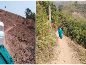 Kisah Haru Dokter Naik-turun Gunung Pakai APD Lengkap untuk Obati Anak Sakit