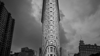 Gedung Flat Iron di New York karya @oystein. Foto: Agora via Daily Mail