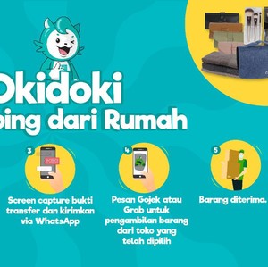 Tinggal Klik, Okidoki Bisa Shopping dari Rumah! Tinggal Klik, Okidoki Bisa Shopping dari Rumah!