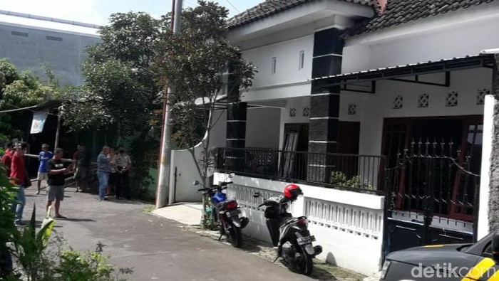 Lokasi kantor koperasi PJ yang karyawannya disekap di Klaten, Kamis (30/4/2020).
