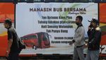 Lihat Yuk, Aksi Memanasi Mesin Bus Bareng di Klaten
