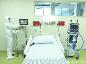 Tempat Tidur Isolasi Pasien Corona di DKI 23 September Terisi 81%