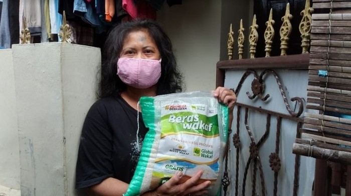 beras gratis ACT