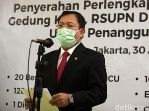 Menkes Terawan Apresiasi Bantuan CT Corp ke RSCM untuk Tangani Corona