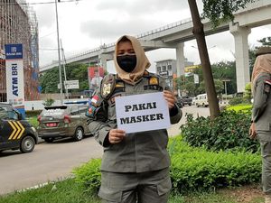 Pemkot Palembang Wajibkan Peserta Upacara Sumpah Pemuda Pakai Masker