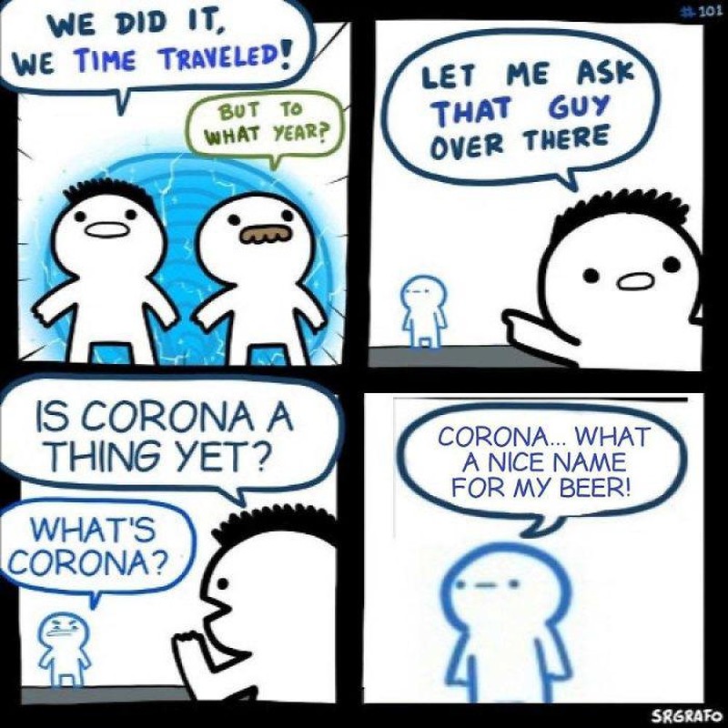 Meme Lelucon Virus Corona