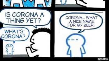 Di masa lalu, Corona hanyalah merk sebuah bir (Boredpanda)
