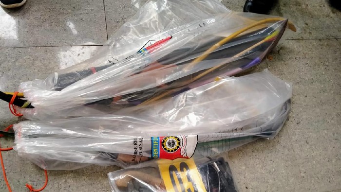 Samurai dan panah disita dari 3 terduga teroris di Banten