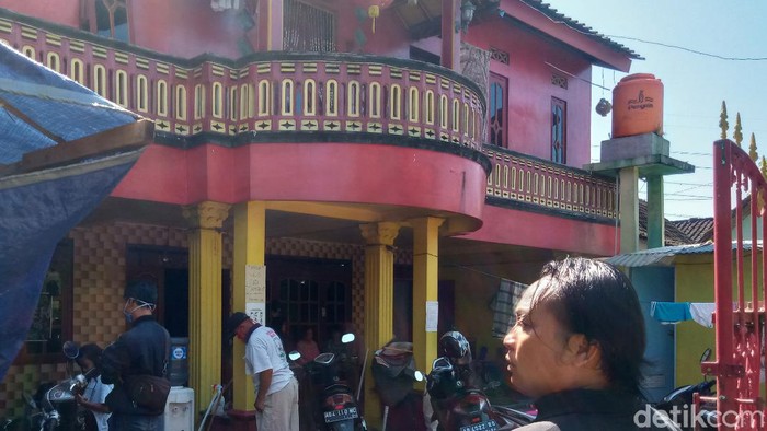 Rumah lokasi perampokan di Klaten, Kamis (30/4/2020).