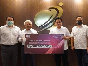 Gandeng Yayasan BUMN, Operator Tri Turut Perangi COVID-19