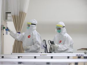 Ruang Isolasi Pasien COVID-19 di RSUD Cikalongwetan Terisi Penuh