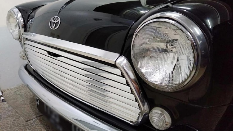 Toyota Agya disulap jadi Mini Cooper klasik Toyota Agya disulap jadi Mini Cooper klasik