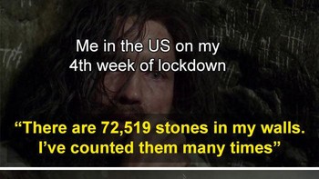 Orang Amerika belum ada apa-apaanya dengan orang Italia dalam menghadapi lockdown (Boredpanda)