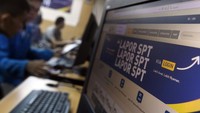 Direktorat Jenderal Pajak (DJP) menargetkan 80 persen dari 19 juta wajib pajak untuk bisa melaporkan SPT-nya tahun ini. ANTARA FOTO/Puspa Perwitasari