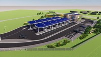 Dikatakan stasiun pengisian baterai mobil listrik pertama Hitachi dan Gridserve akan berada dekat Braintree di Essex, dengan menawarkan 24 kendaraan untuk mengisi daya secara bersamaan dengan kecepatan hingga 350kW. Foto: Pool (Autocar)