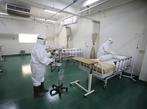 Tempat Tidur Pasien Corona di Bandung Separuhnya Diisi Warga Luar Kota