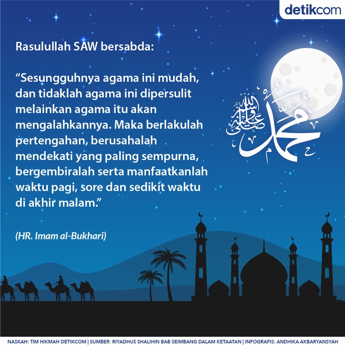 One day one hadits Agama itu Mudah