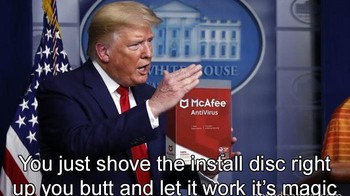 Presiden AS Donald Trump sering jadi korban meme karena dianggap tidak becus menangani wabah COVID-19 dan sukanya bikin pernyataan kontroversial (Boredpanda)