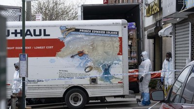 Duh! Truk Pendingin Pembawa Puluhan Mayat di Brooklyn Rusak