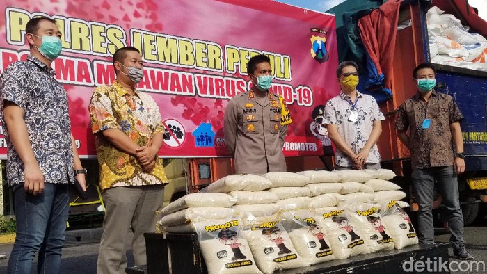 pengusaha penggilingan bantu warga terdampak Corona