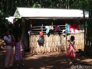 Keluarga Ini Tinggal di Gubuk Karena Tak Mampu Bayar Kos Terdampak Corona