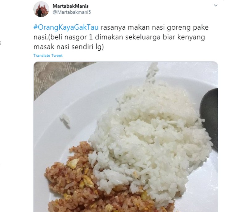 meme orang kaya nggak tau