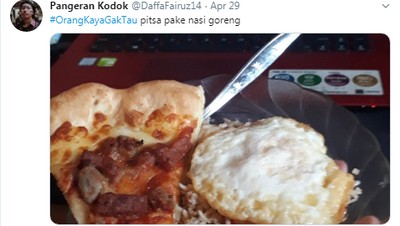 Lewat #OrangKayaGakTau, Netizen Bagikan Pengalaman Makan Miskin