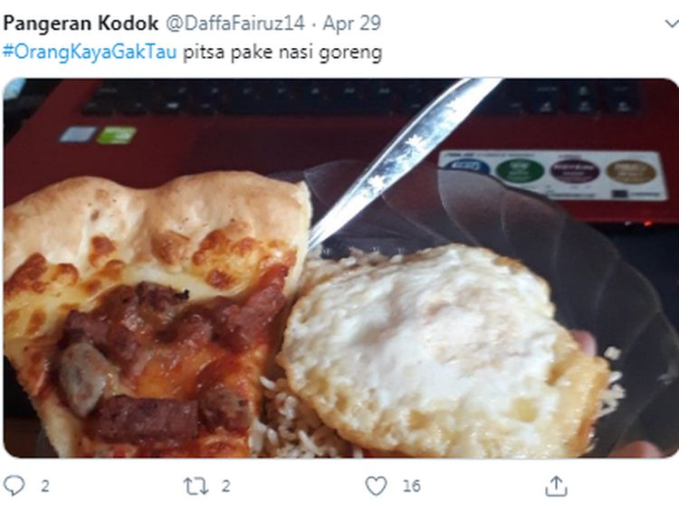 Lewat #OrangKayaGakTau, Netizen Bagikan Pengalaman Makan Miskin