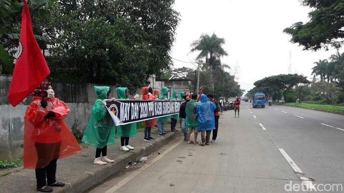 Buruh Sumedang Memperingati May Day