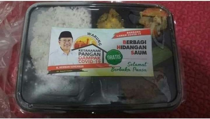 Nasi Kotak Berstiker Plt Bupati Cianjur Nasi Kotak Berstiker Plt Bupati Cianjur