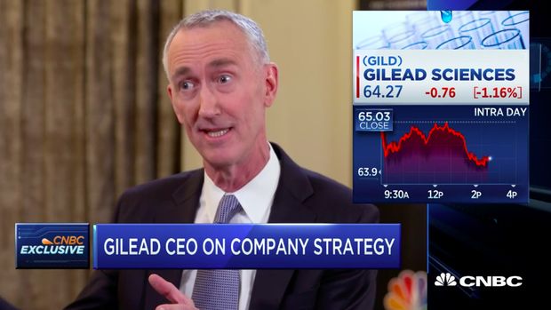 Chief Executive Officer (CEO) Gilead Sciences Daniel O'Day,