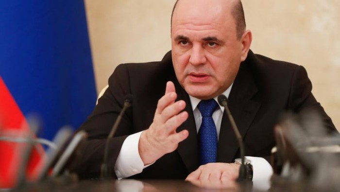 PM Rusia PM Rusia positif Corona
