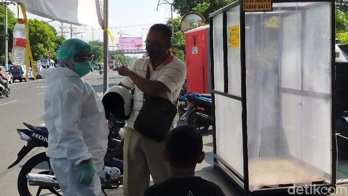 seorang anak ditemukan bersuhu 38 di psbb hari ke 4 surabaya