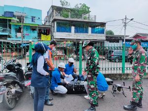 Gugus Tugas Percepatan Penanganan Covid-19 Gunakan Drone Deteksi OTG