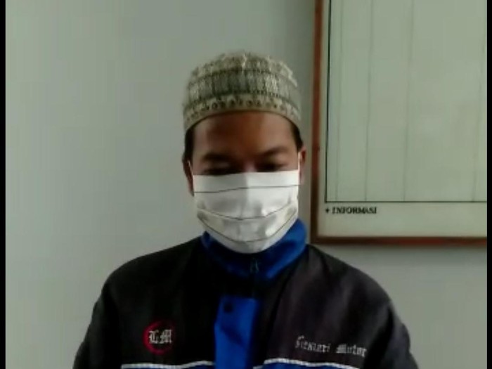 Takmir Masjid AlMubarok, Banyumas, Vuad W Nugroho, Jumat (1/5/2020).