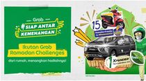 Semangat Terus Puasa di Rumah Bareng Grab, Ada Hadiah Menanti!